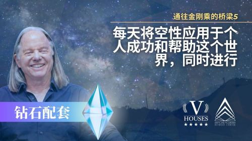  💠 通往金刚乘的桥梁5 每天将空性应用于个人成功和帮助这个世界，同时进行 (钻石)